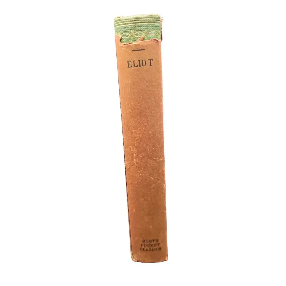 1920s Romola George Eliot Antique Book Burts Pocket Edition Standard Classics